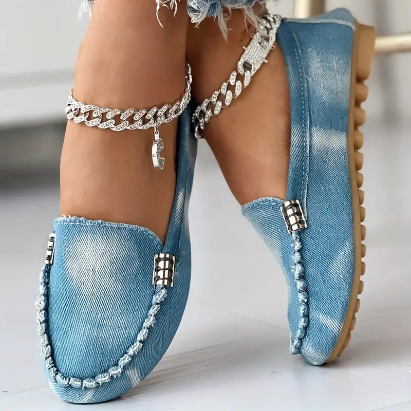 Valenzora | with denim design and relaxed fit For women