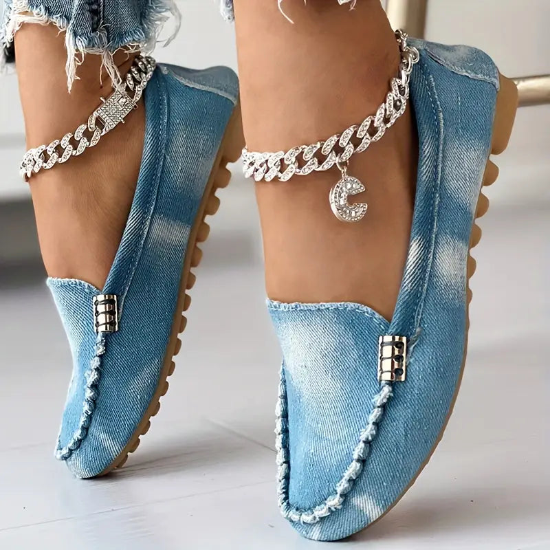 Valenzora | with denim design and relaxed fit For women