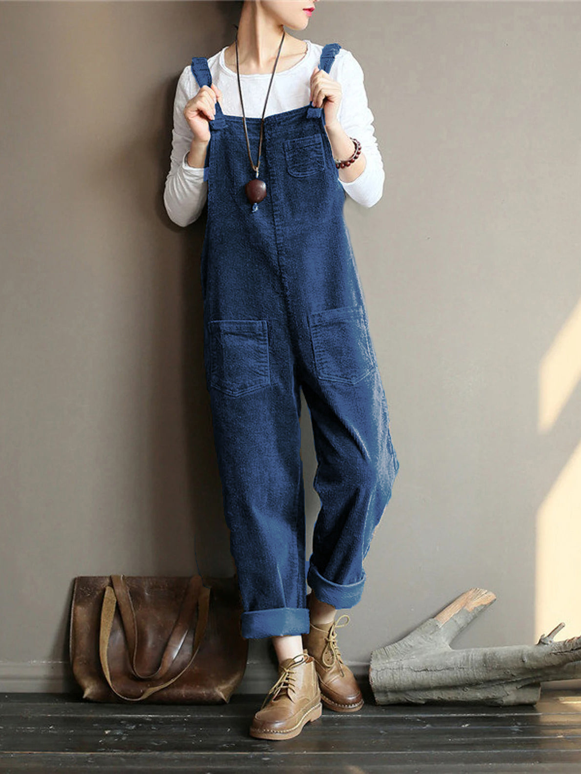 Marina™ - Wide-Leg Velvet Jumpsuit [Last Day Discount]