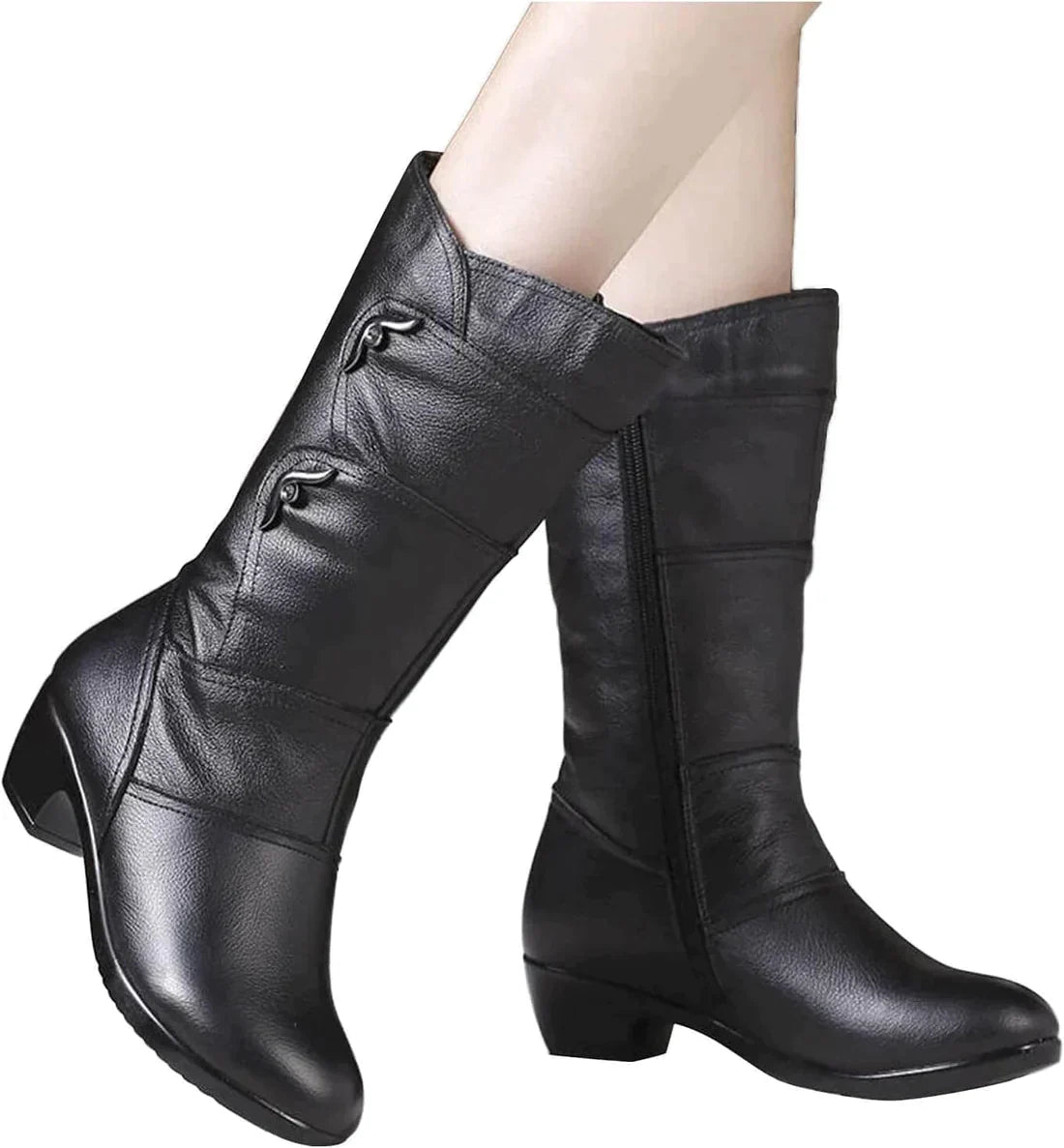 Valenzora – Leder-Winterstiefel – Damen