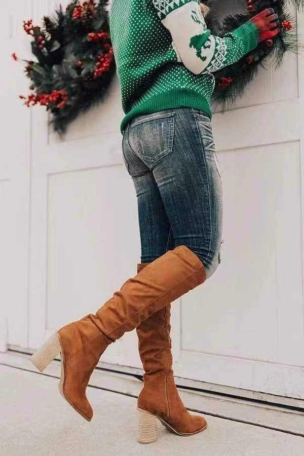 Valenzora | Elegant knee-length boots
