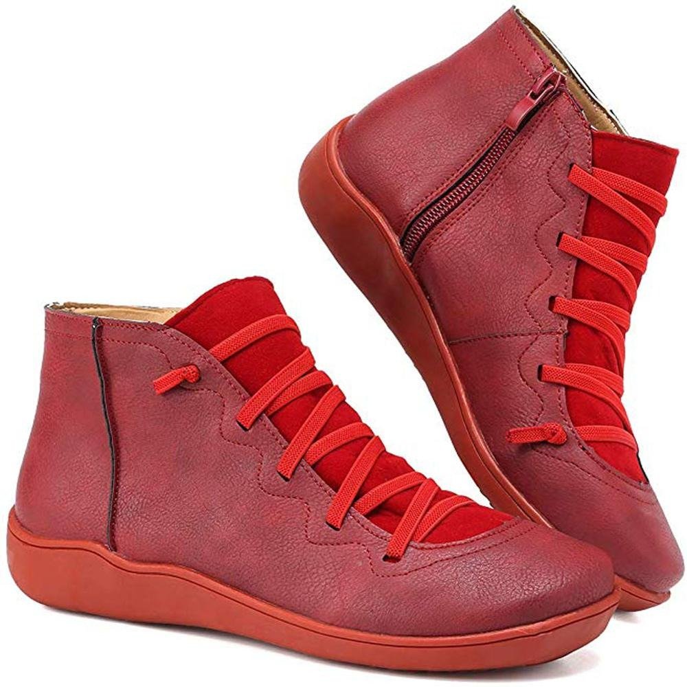 Valenzora | Women's ankle boots – comfortable lace-up closure