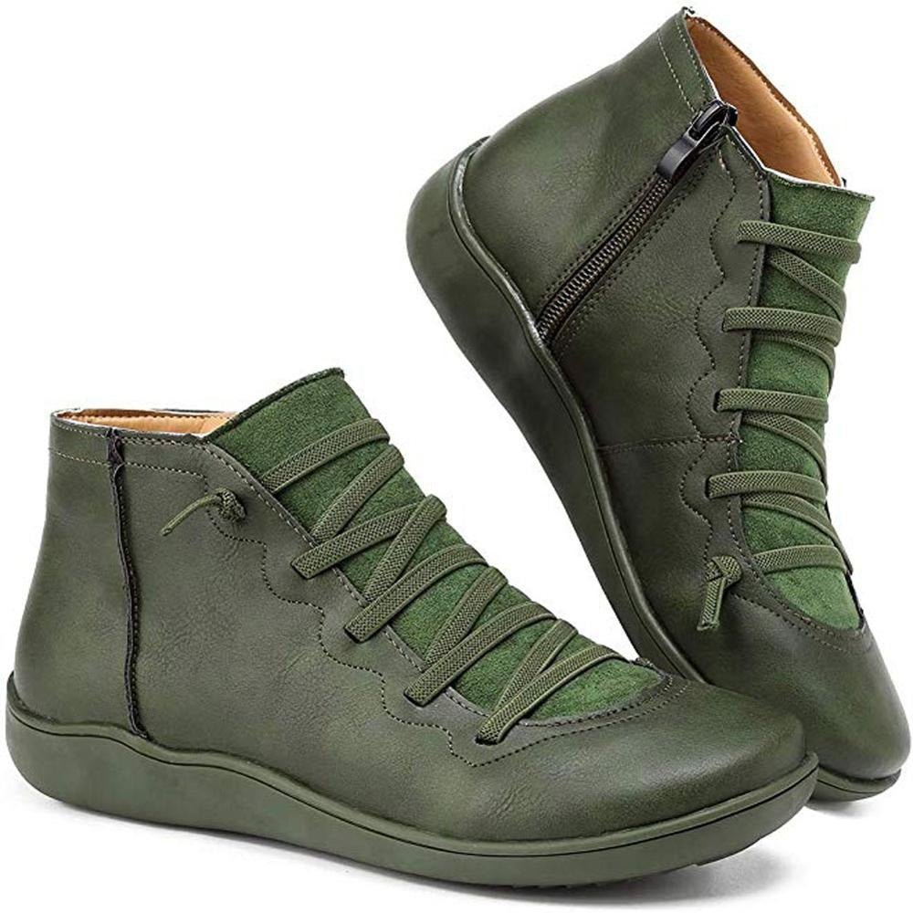 Valenzora | Women's ankle boots – comfortable lace-up closure