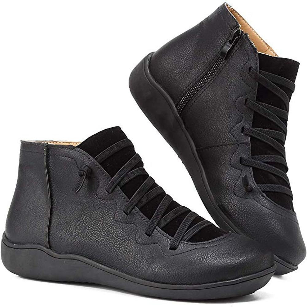 Valenzora | Women's ankle boots – comfortable lace-up closure