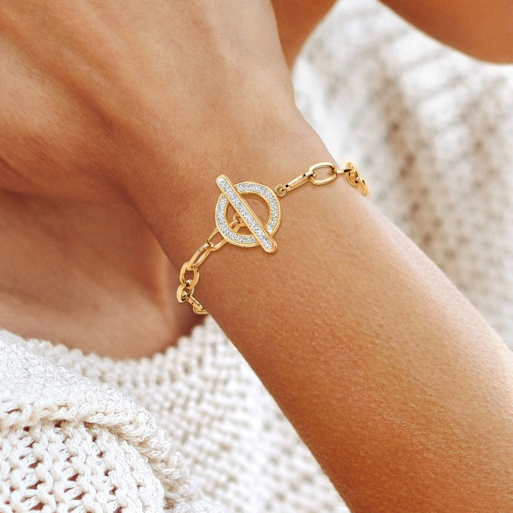 Valenzora | Made of stainless steel and decorated with Swarovski crystals - Free shipping