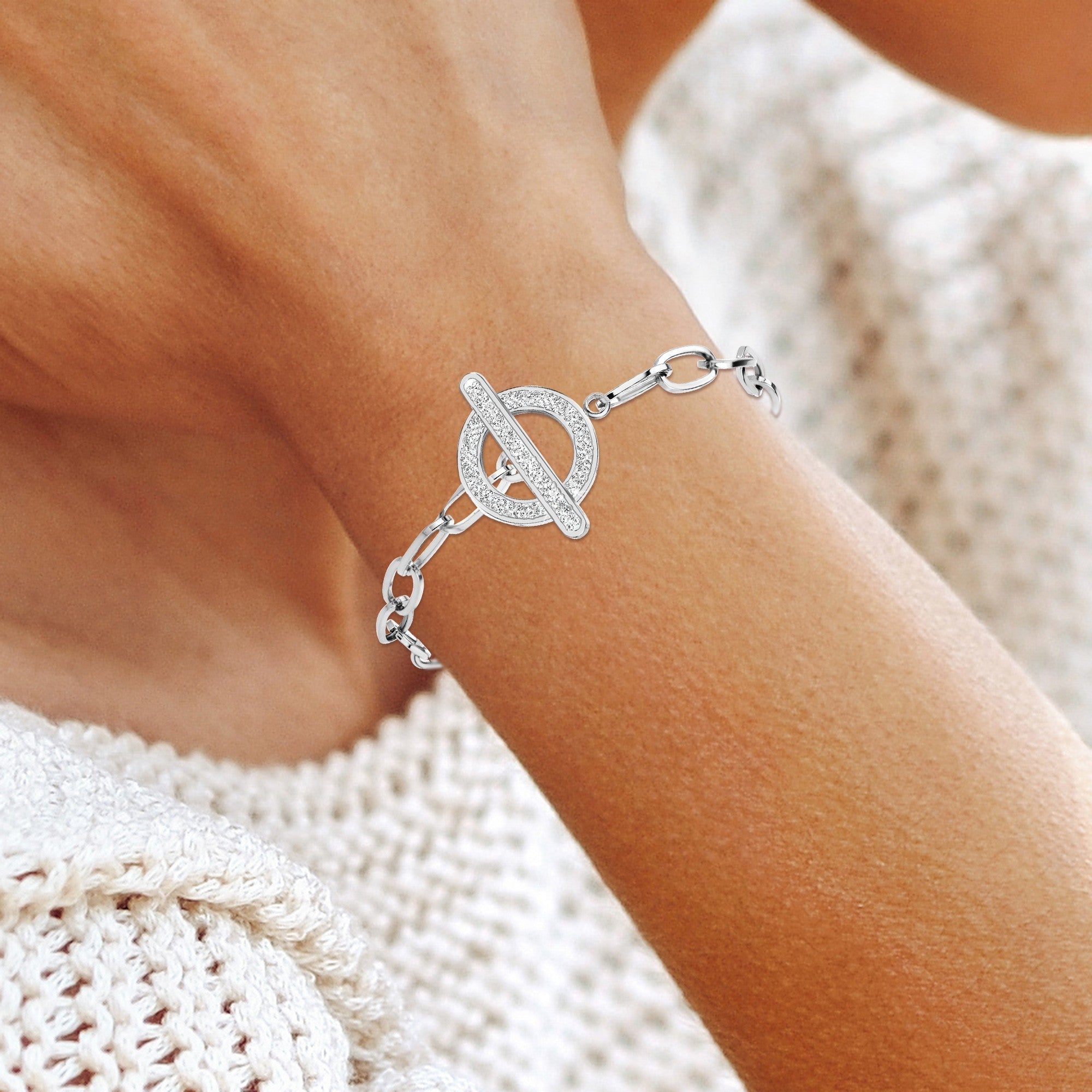 Valenzora | Made of stainless steel and decorated with Swarovski crystals - Free shipping