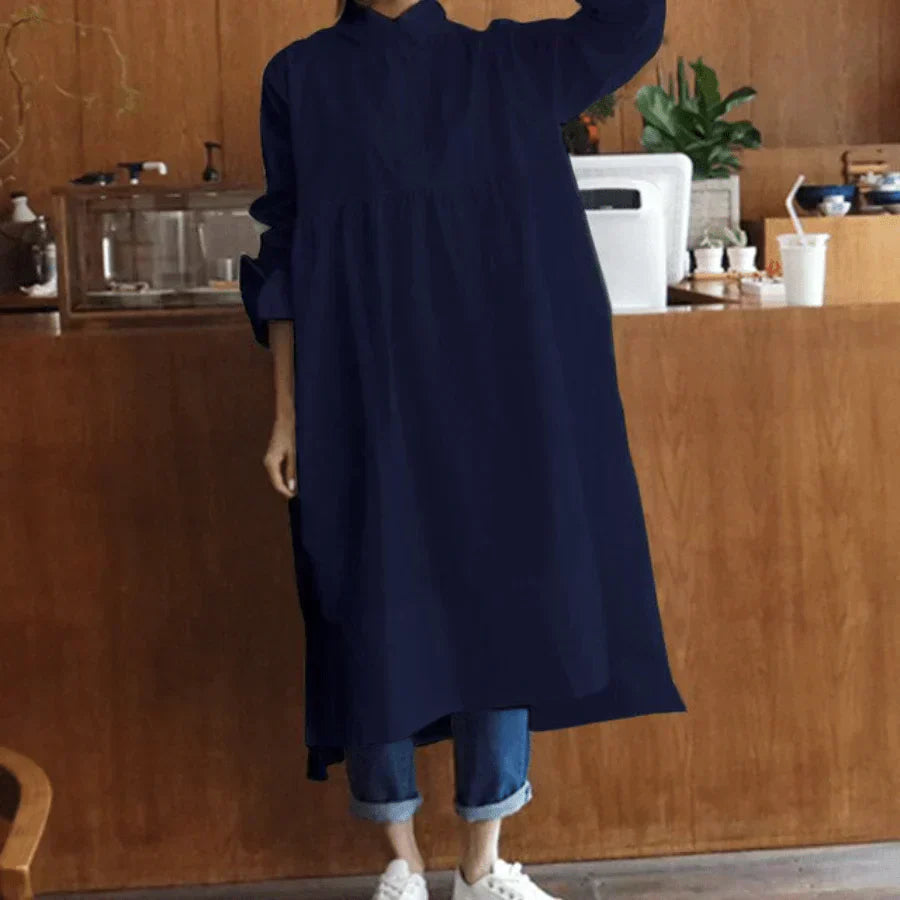 Valenzora | Oversized shirt dress