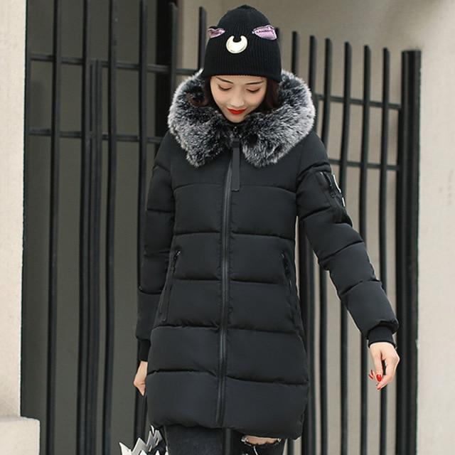 Einfache und stilvolle Winterjacke