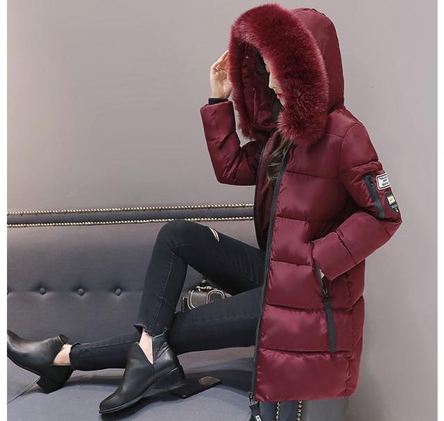 Einfache und stilvolle Winterjacke
