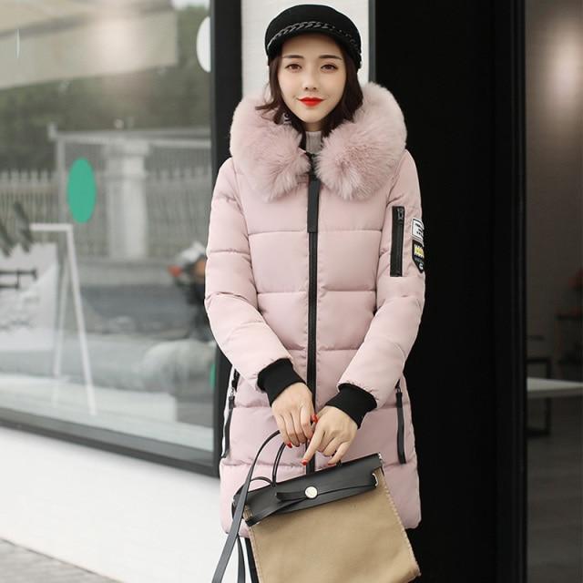 Einfache und stilvolle Winterjacke