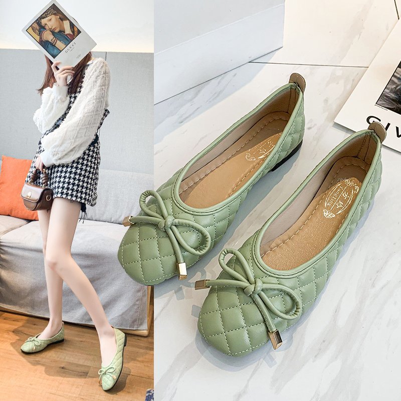 Valenzora | Butterfly Bow Tie Breathable Square Toe Non-Slip Slippers
