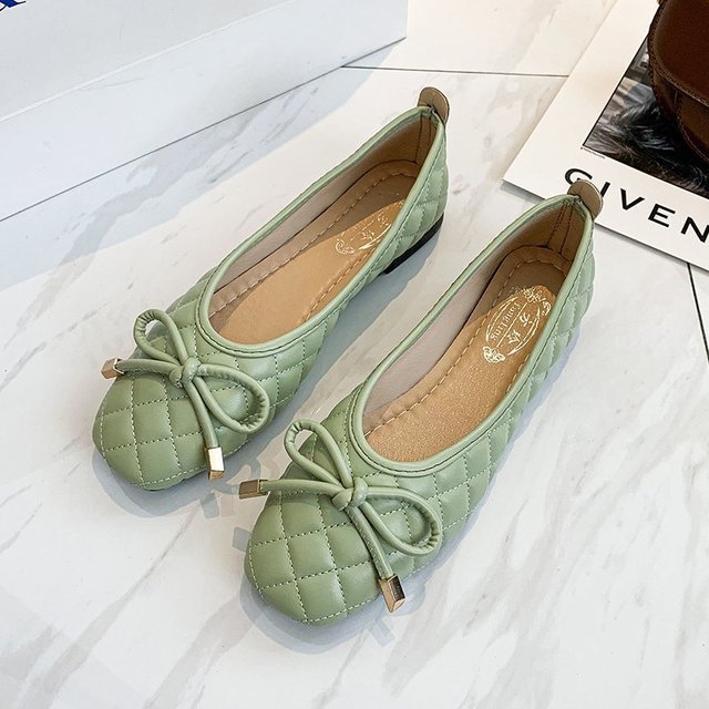 Valenzora | Butterfly Bow Tie Breathable Square Toe Non-Slip Slippers