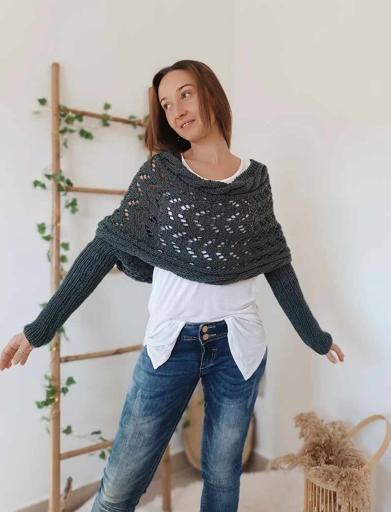 Valenzora | Scarf - elegant women's woven wrap
