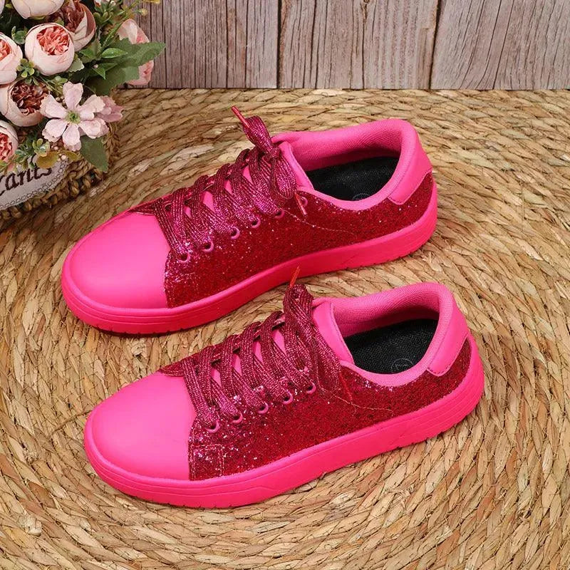 Valenzora | Glittering sneakers with sequins