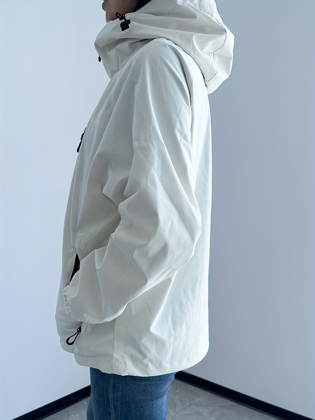 Valenzora | Modern Water and Windproof Rain Jacket for Women