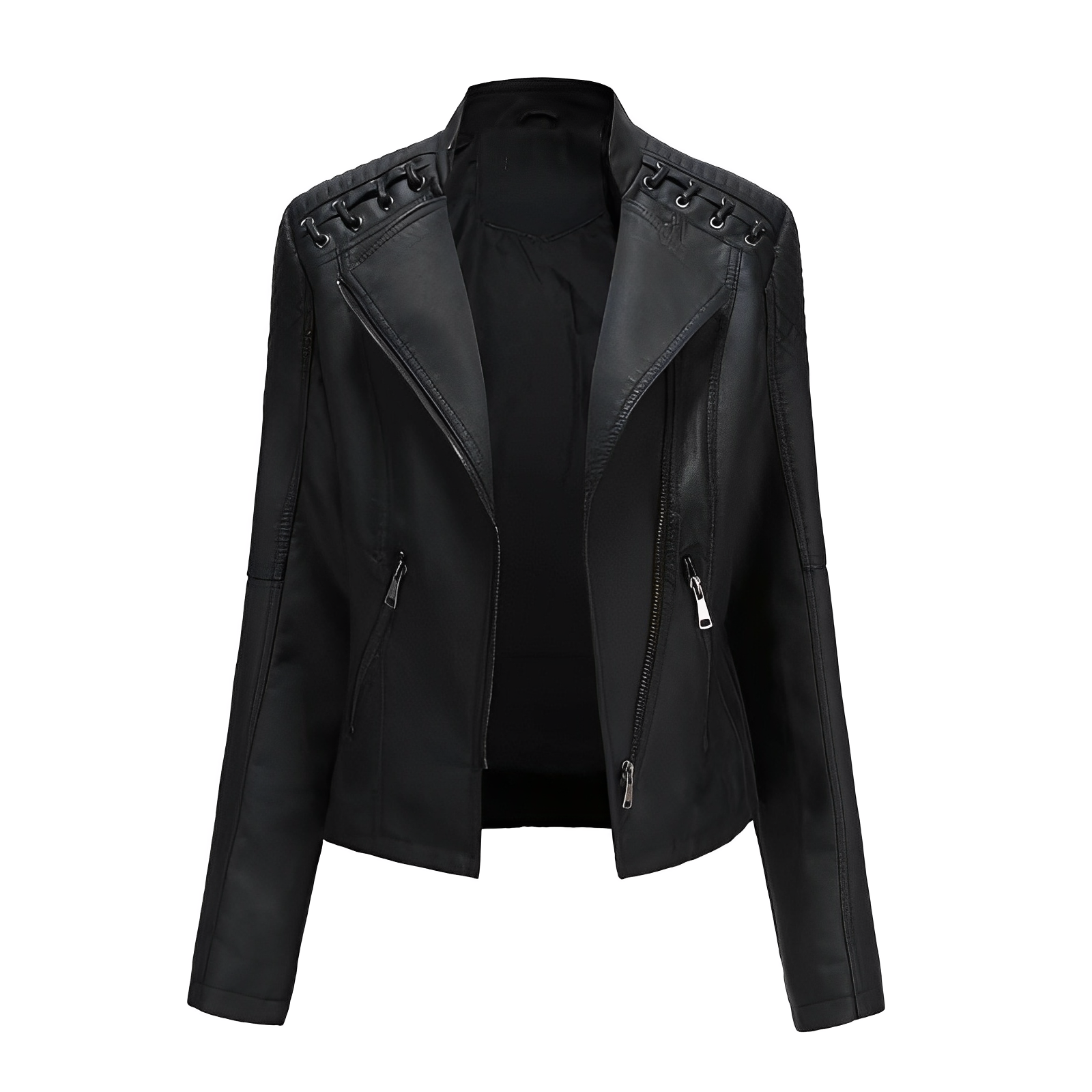 Valenzora Allrounder: Die ElegantAura Lederjacke