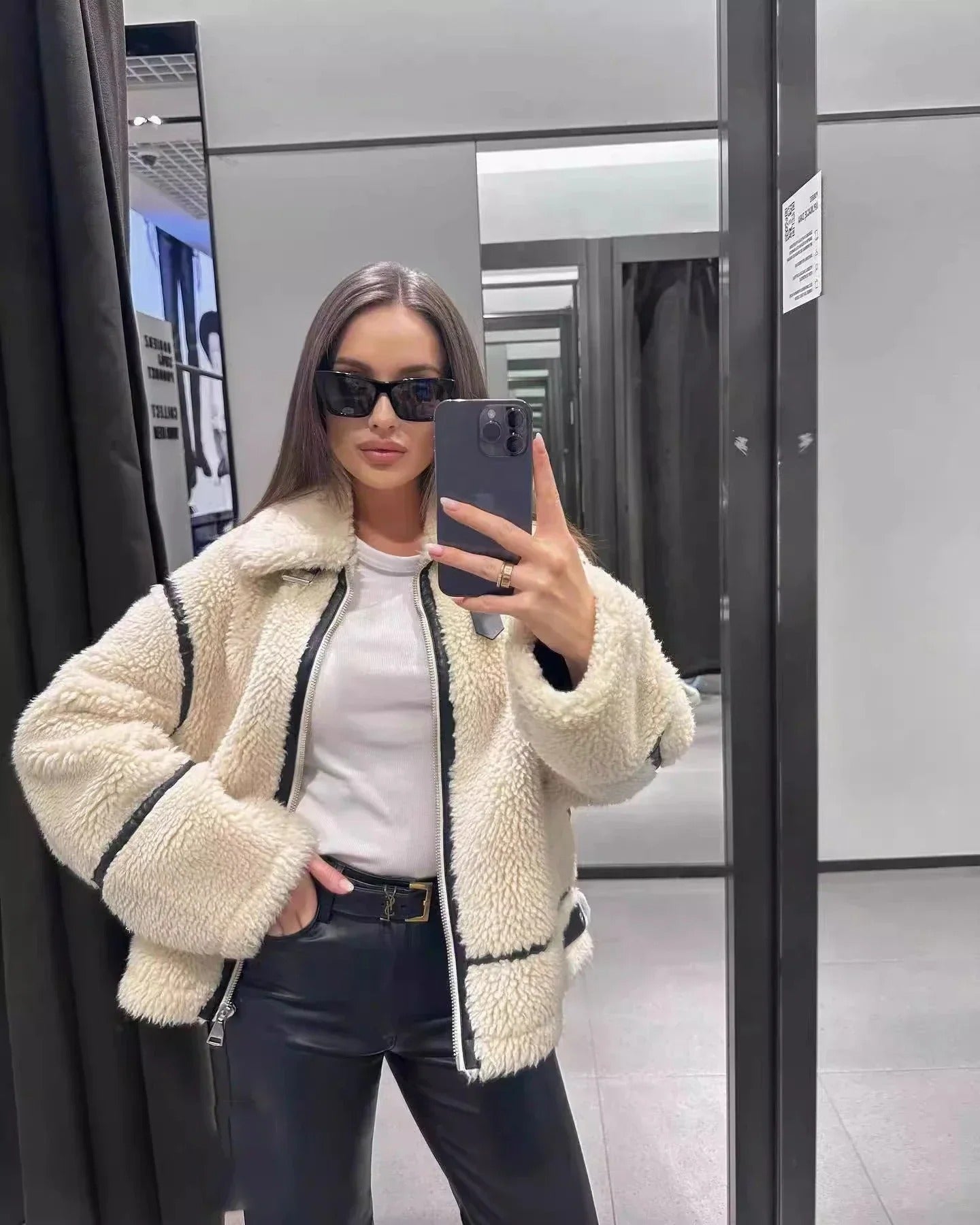 Valenzora | Soft, warm teddy jacket