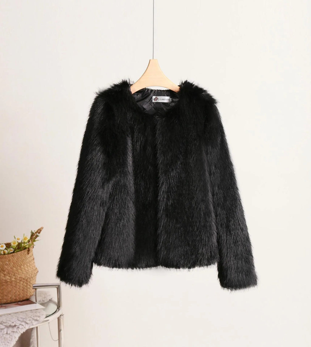 Valenzora | Solid Color Short Coat for Women
