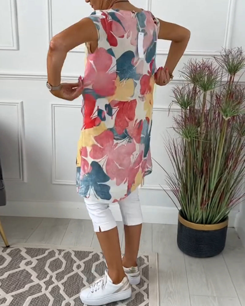 Valenzora | Elegant Floral Dress