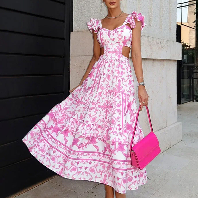 Valenzora shoulder pad dress