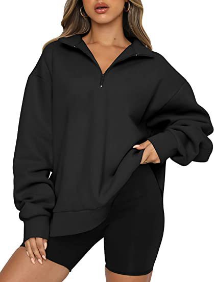 Tatum™ - Damen Sweatshirt mit Kragen
