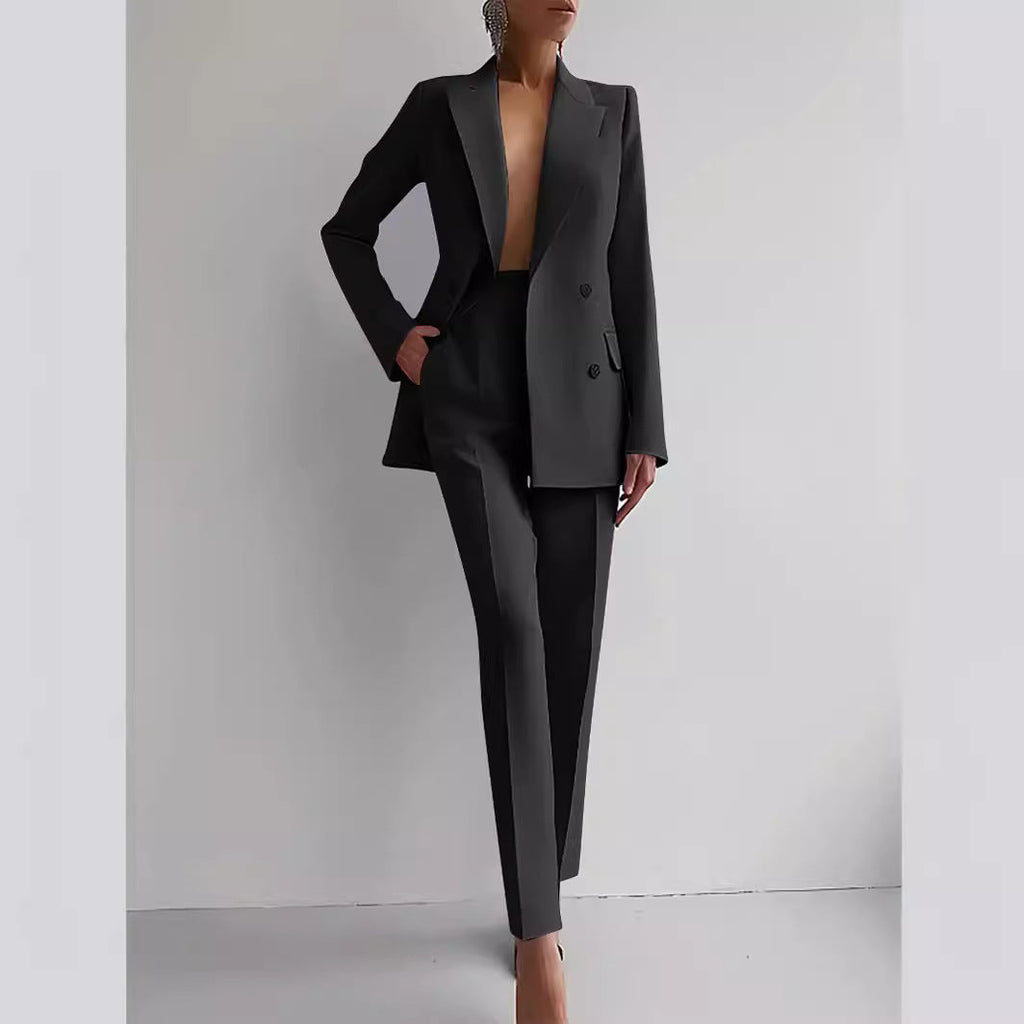 Valenzora | Stylish set consisting of an elegant blazer and elegant trousers