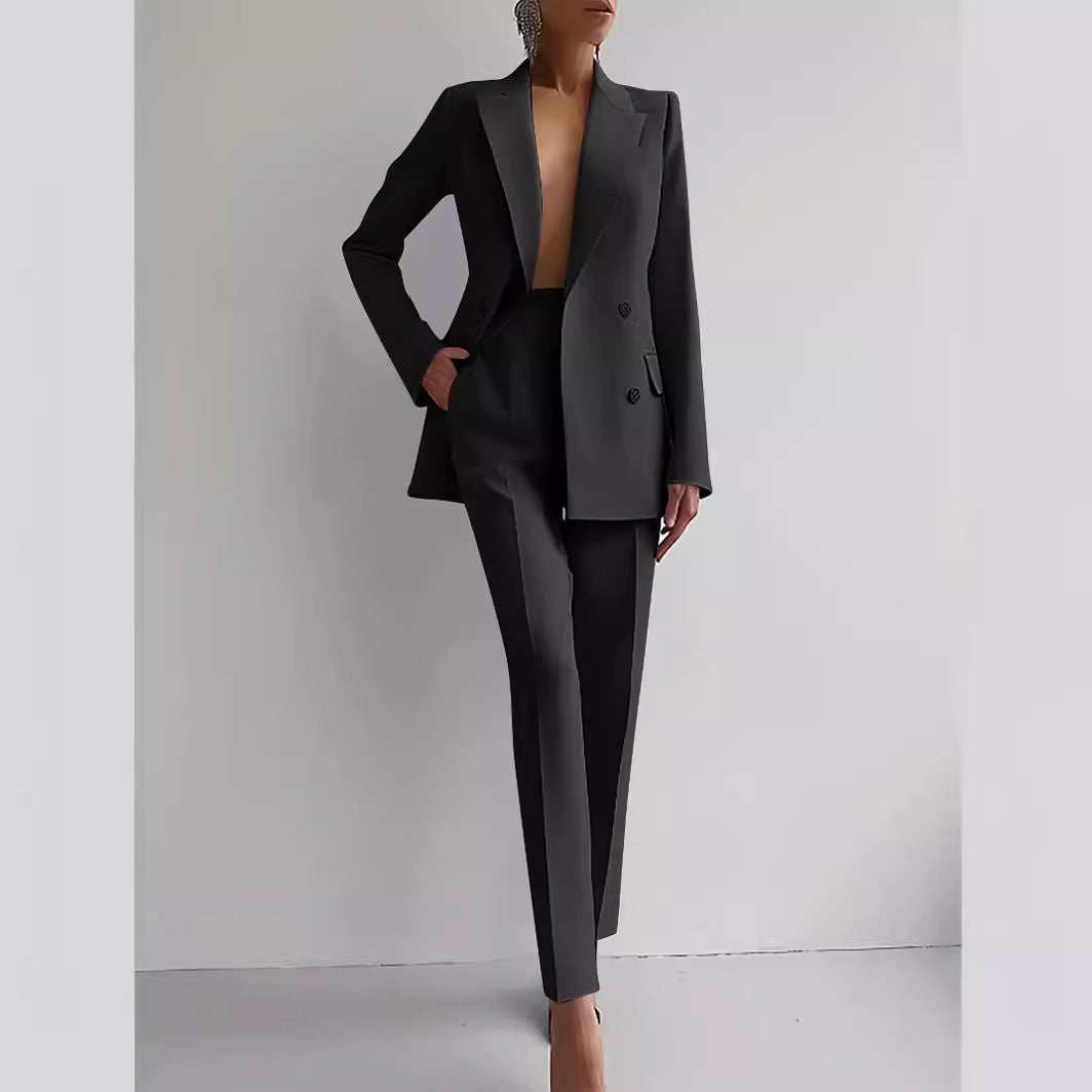 Valenzora | Stylish set consisting of an elegant blazer and elegant trousers