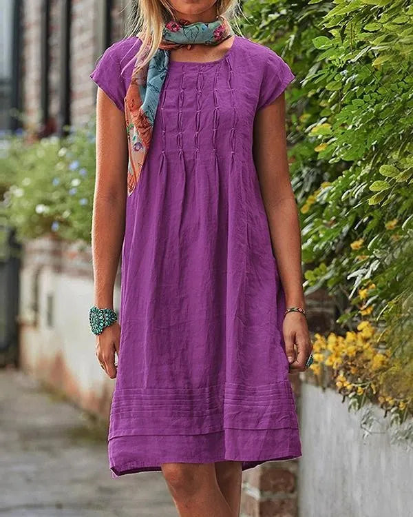 Valenzora | Vintage and casual women's dresses made of sturdy linen