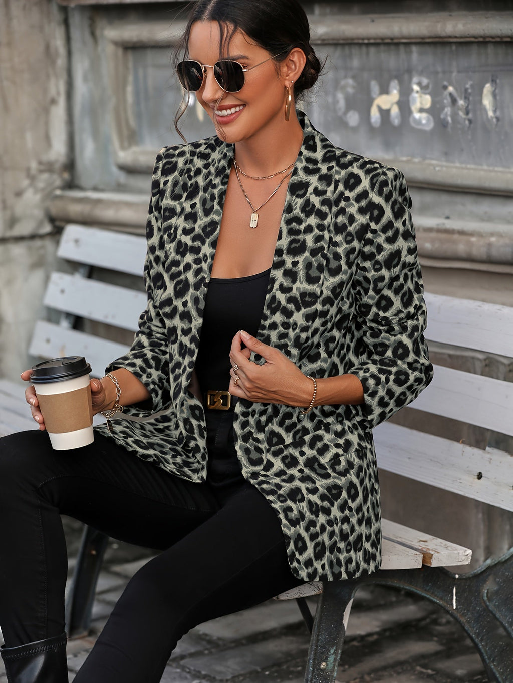Valenzora | Eleganter Business-Langblazer mit