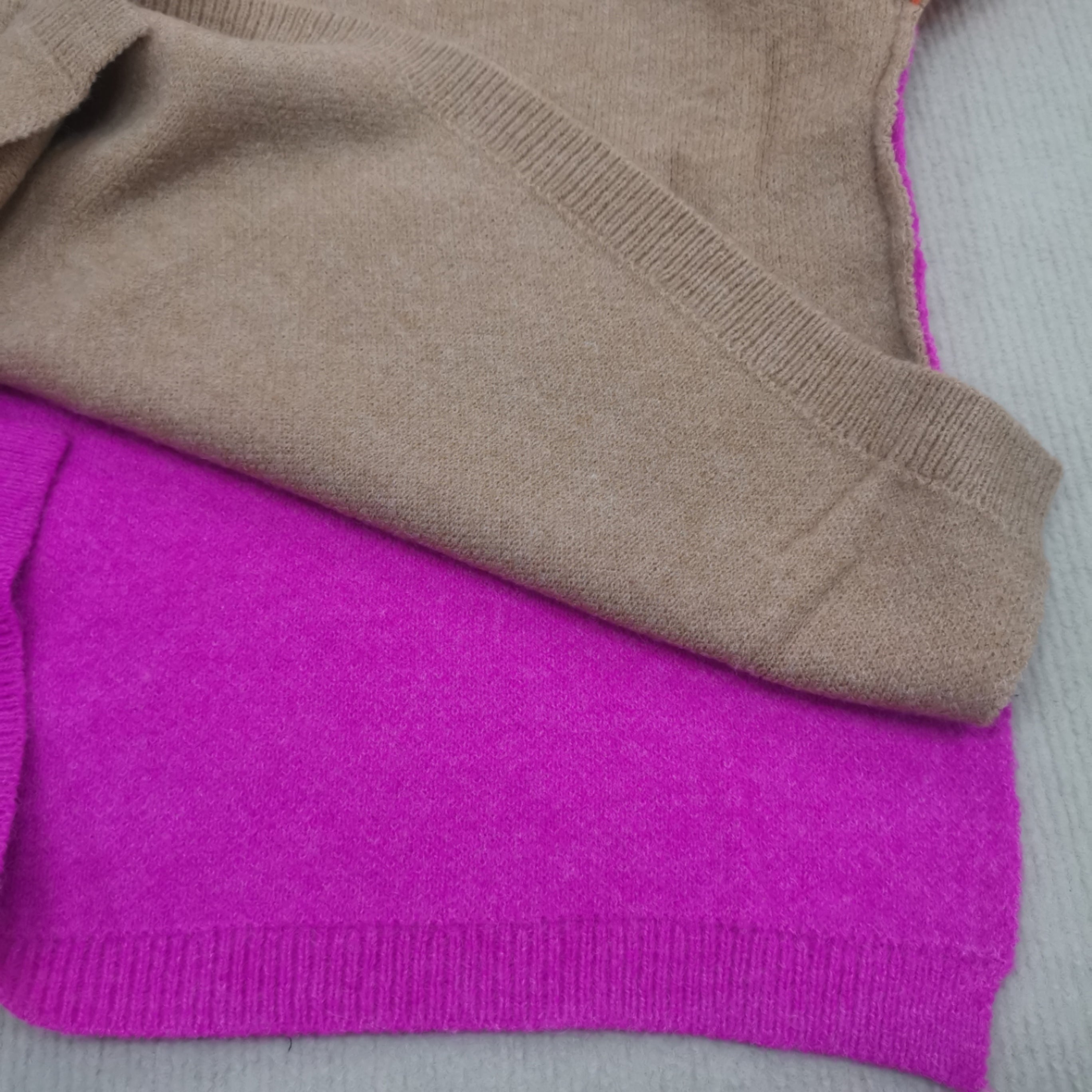 Beautiful color block sweater