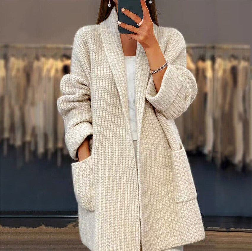 Valenzora | Mantel-Cardigan mit weiten Taschen