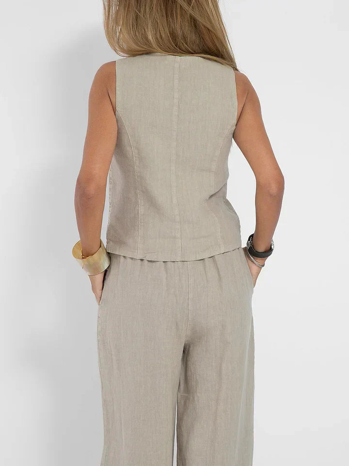 Valenzora | Two-piece vest set for women