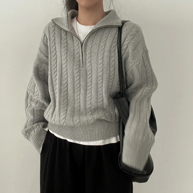Valenzora | Zip Pullover
