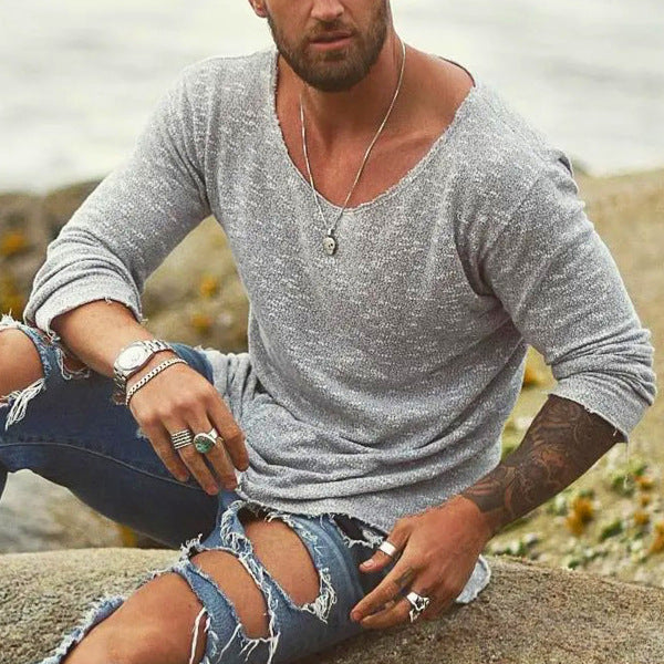 Valenzora | Loose long-sleeved shirt for summer