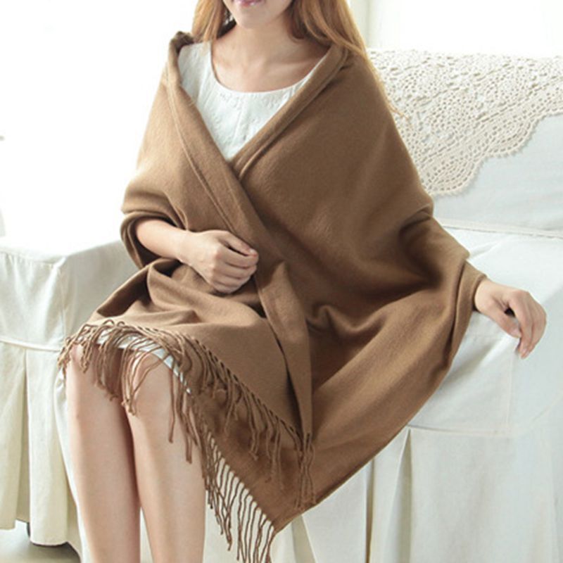 Valenzora | Scarf with cashmere feel & diamond pattern