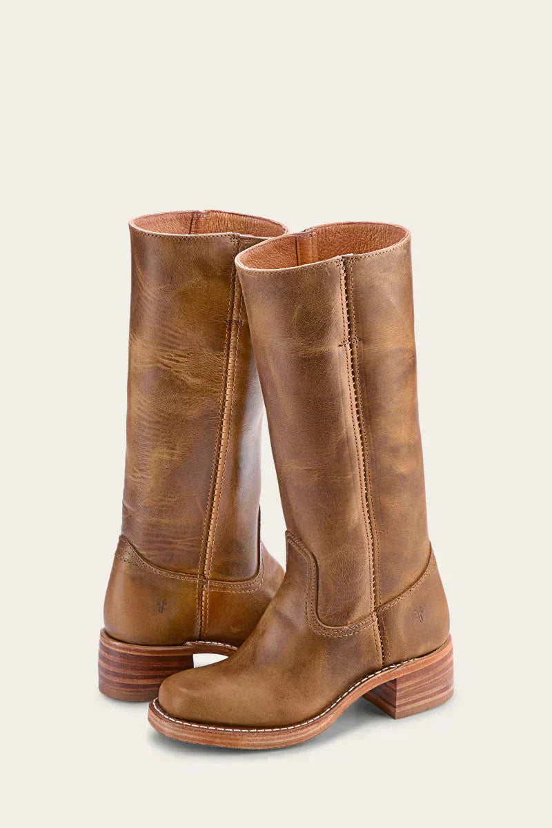 Valenzora | Leather Long Boots for Women