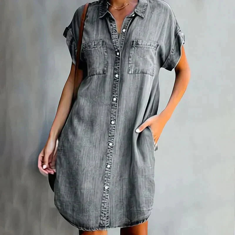 Valenzora | Aubree denim dress