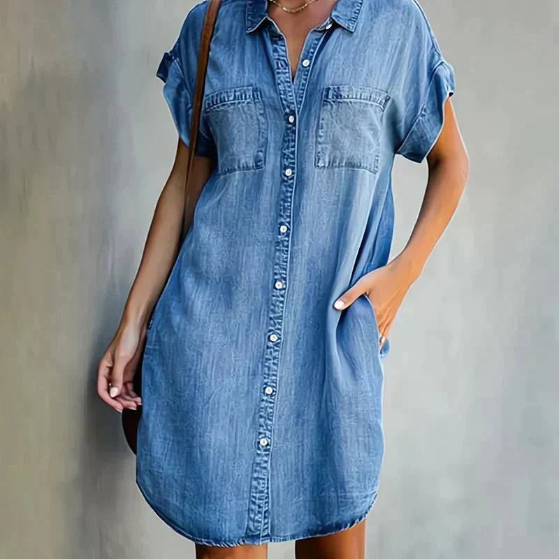 Valenzora | Aubree denim dress