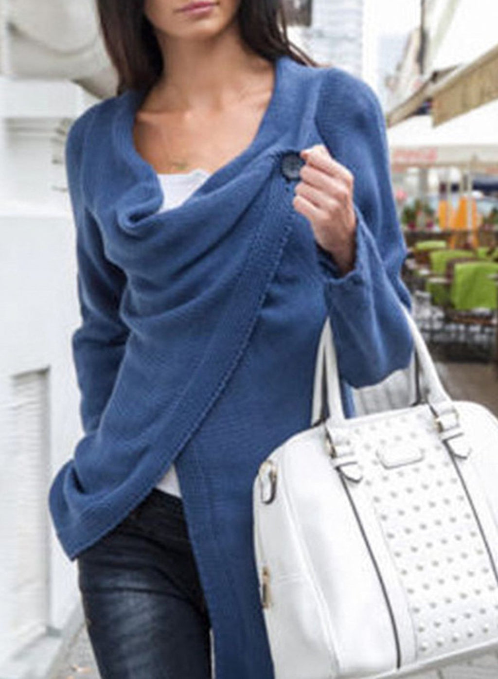 Valenzora Modischer und minimalistischer Cardigan