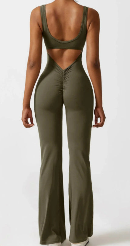 Valenzora | Yoga bodysuit - casual, seamless with open details, women's clothing