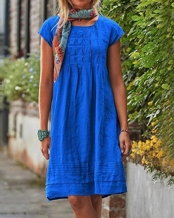 Valenzora | Vintage and casual women's dresses made of sturdy linen