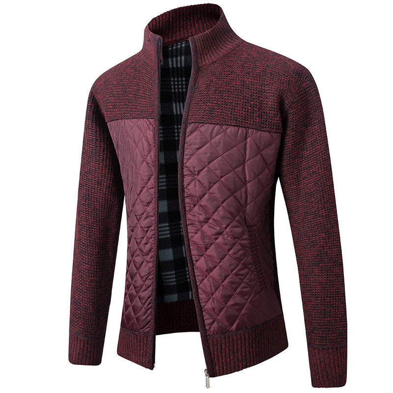 Valenzora | Strickjacke mit Stehkragen