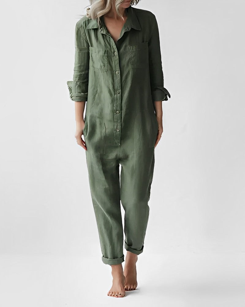 Valenzora | Green Jumpsuit