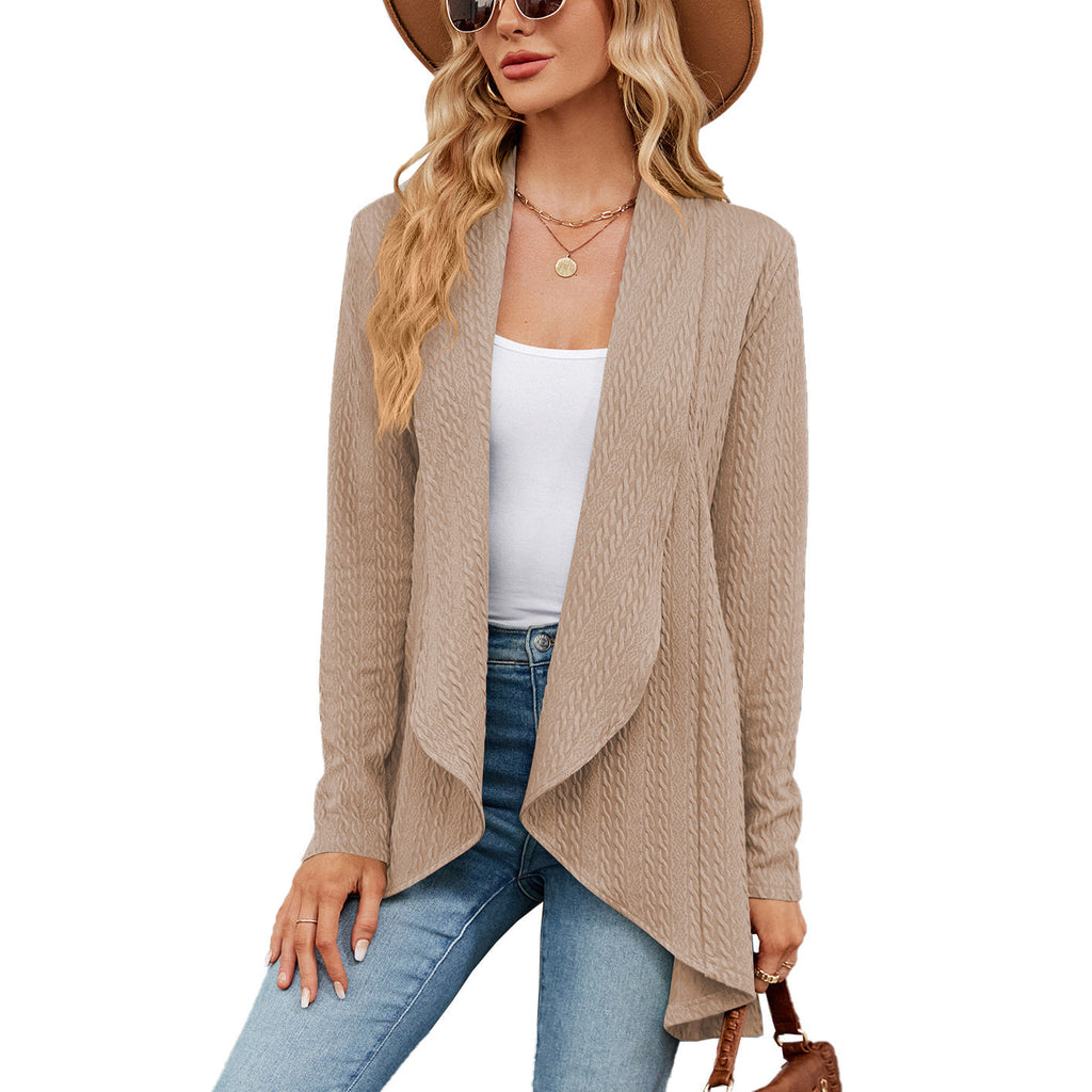 Scarlett™ - Damen Langarmjacke in Unifarbe
