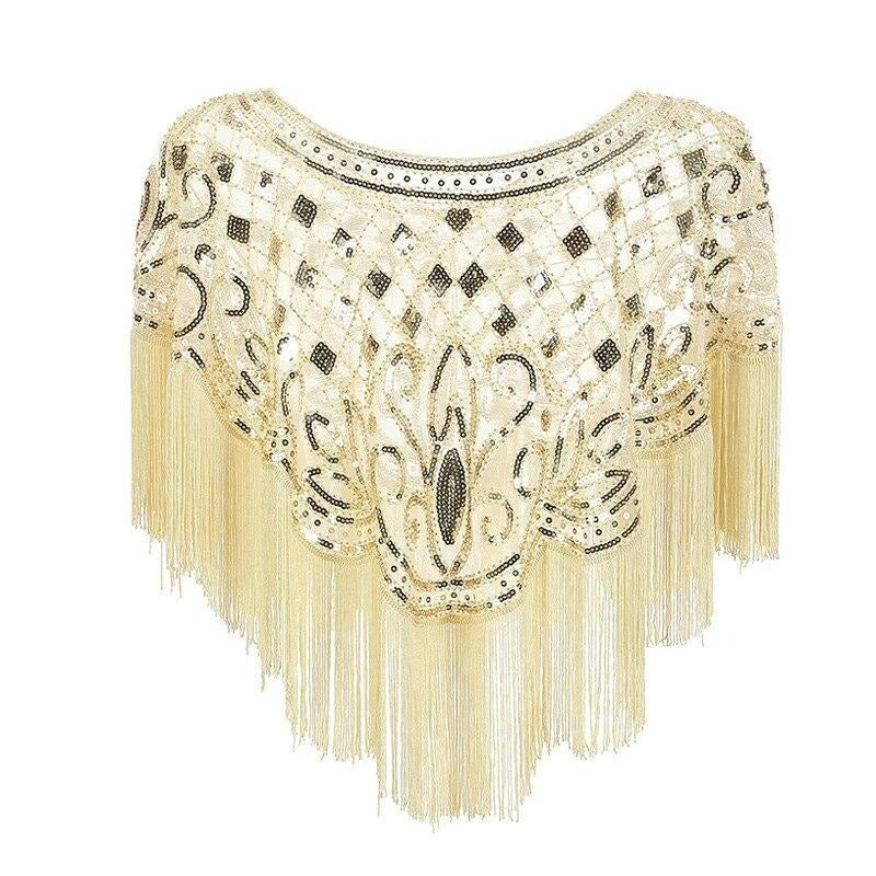 Valenzora | Gatsby Scarf Champagne