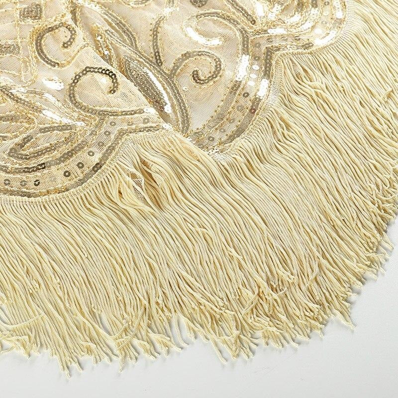 Valenzora | Gatsby Scarf Champagne