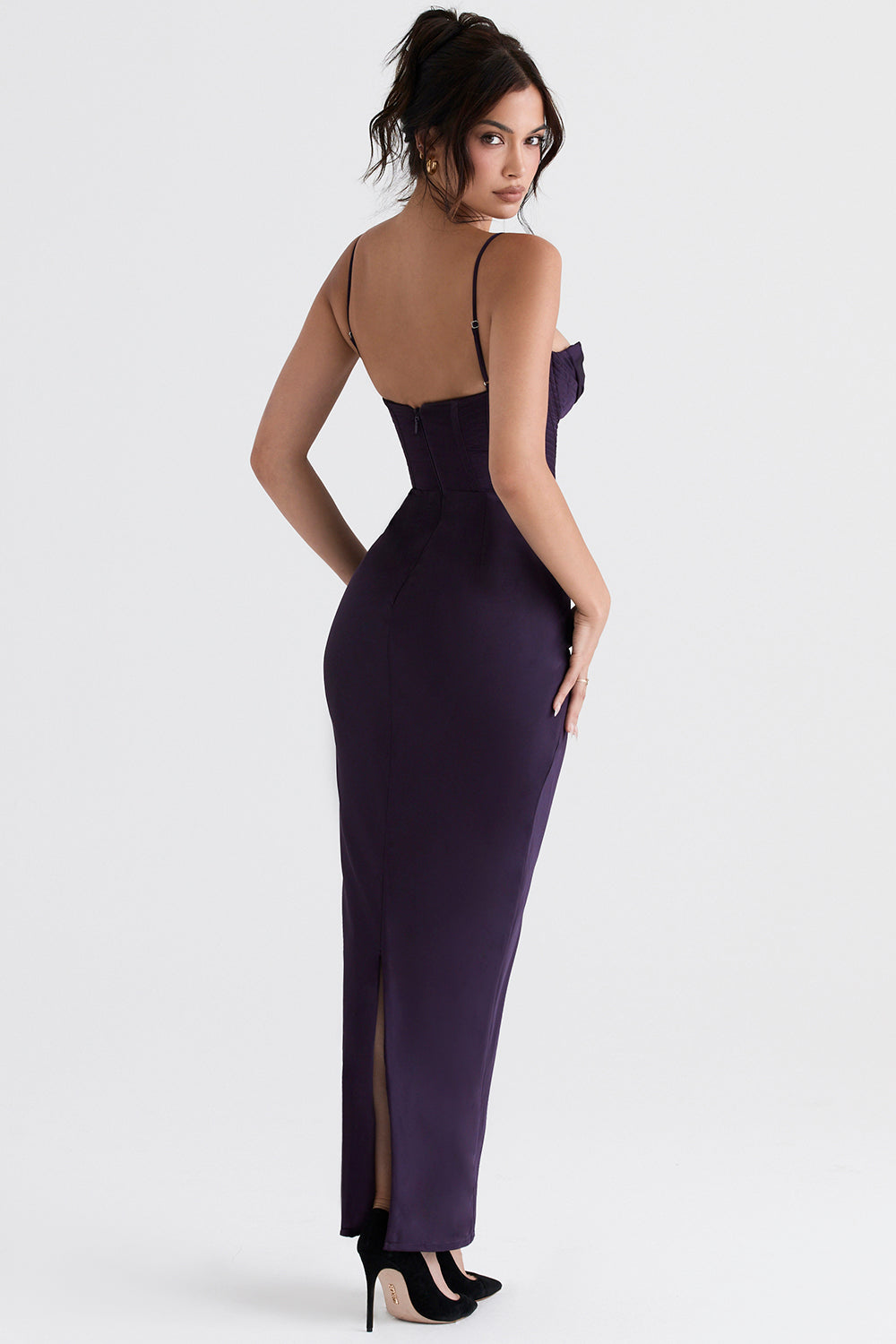 Valenzora | Maxi dress with off-the-shoulder design