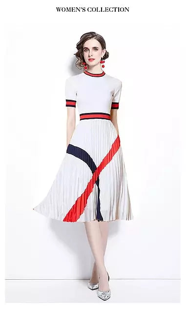Valenzora | Stylish knitted casual business dresses