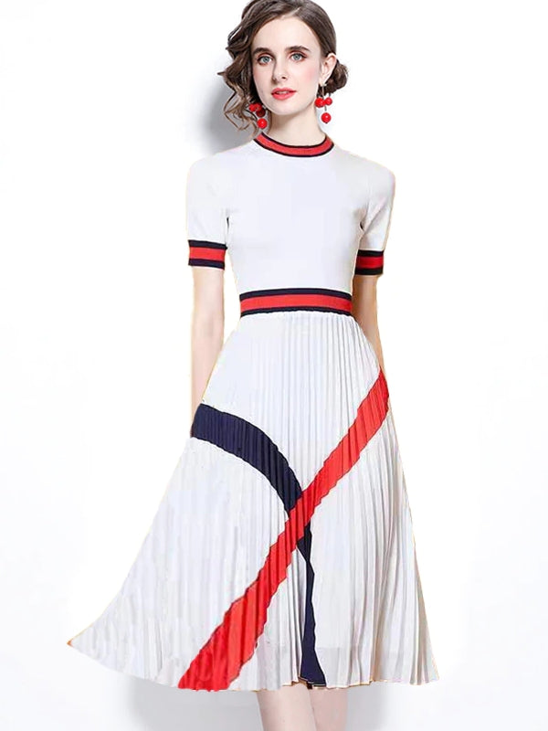 Valenzora | Stylish knitted casual business dresses