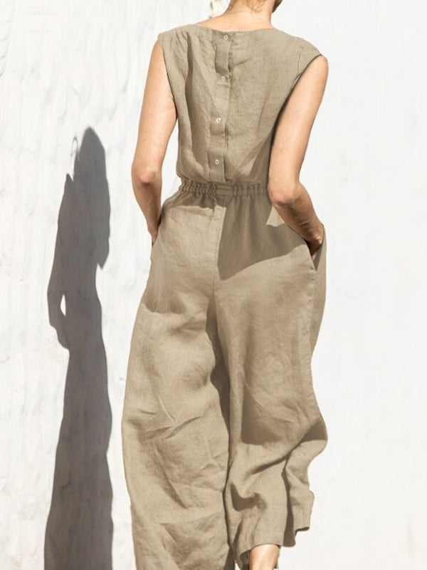 Valenzora | Women's Army Green Summer Office Work Overalls